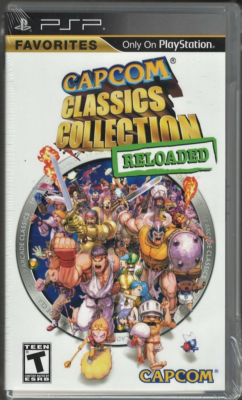 Capcom Classics Collection Reloaded (Favorites) PSP (Brand