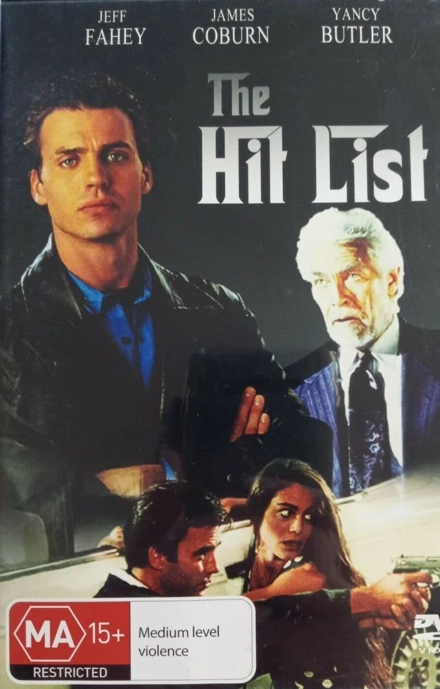 The Hit List DVD - Jeff Fahey (Region 4, 1993) VGC,