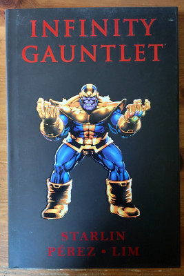 INFINITY GAUNTLET 2010 MARVEL PREMIERE CLASSIC Jim Starlin - HARDCOVER
