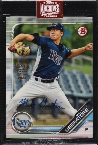 2023 Topps Archives Signature Series - Matthew Liberatore #19B-BP-112