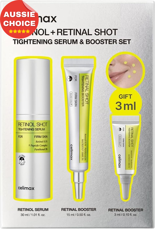 VITA-A Retinol Retinal Tightening Serum Booster Set 30ml 15ml 3ml Gift Exclusive