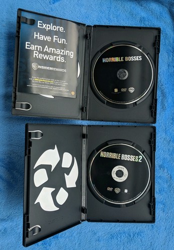 HORRIBLE BOSSES 1 & 2 DVD Lot Comedy Jason Bateman Jennifer Aniston Charlie Day