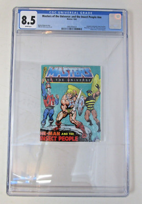 Masters of the Universe and the Insect People 1983 [CGC 8.5] Mini MotU He-Man
