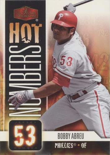 2006 Flair Showcase - Bobby Abreu #HN-4
