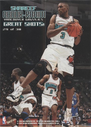 1997-98 NBA Hoops - Shareef Abdur-Rahim #29