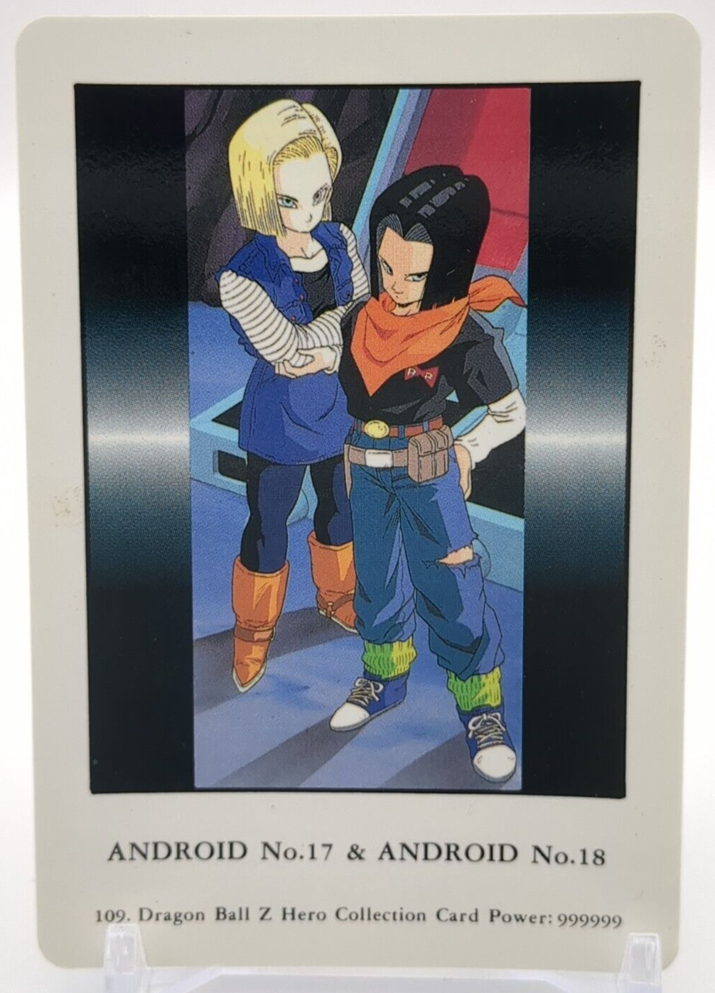 Android No.17 & Android No.18 #109 Dragon Ball Z Hero Collection Card Japanese Android No.17 & Android No.18 #109 Dragon Ball Z Hero Collection Card Japanese