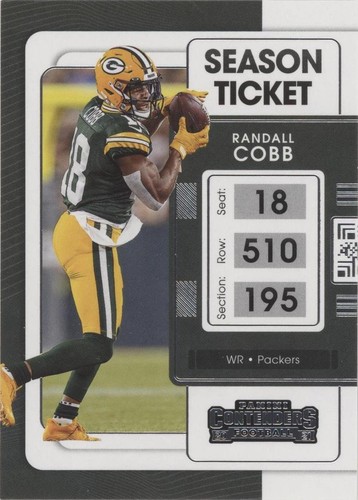 2021 Panini Contenders Randall Cobb #39