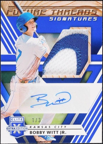 2020 Panini Elite Extra Edition - Bobby Witt Jr. #FTS-BW