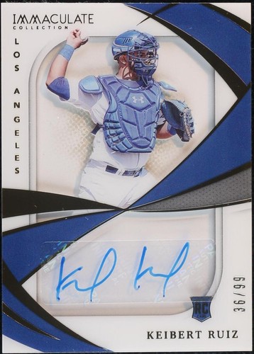 2021 Panini Immaculate Collection - Keibert Ruiz #SS-KR