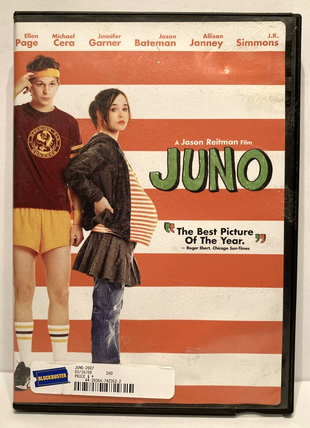 DVD - Juno 2007 - Blockbuster Case | eBay