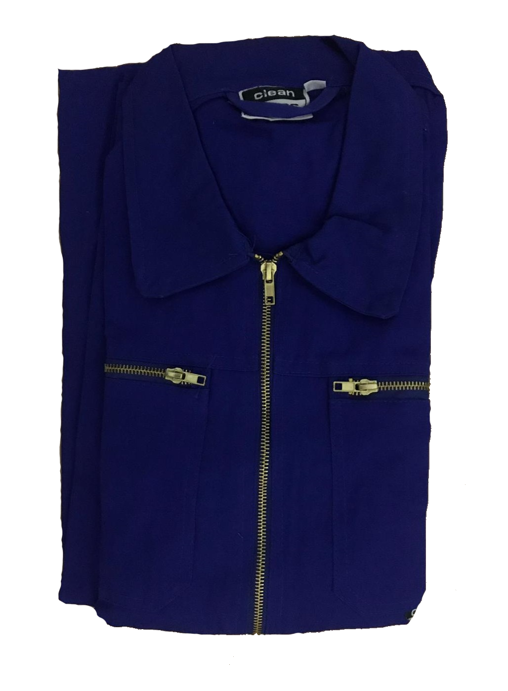 Overall Kornblau BW 280 Gr. 100 % Baumwolle ver. Größen Blaumann Arbeitsoverall