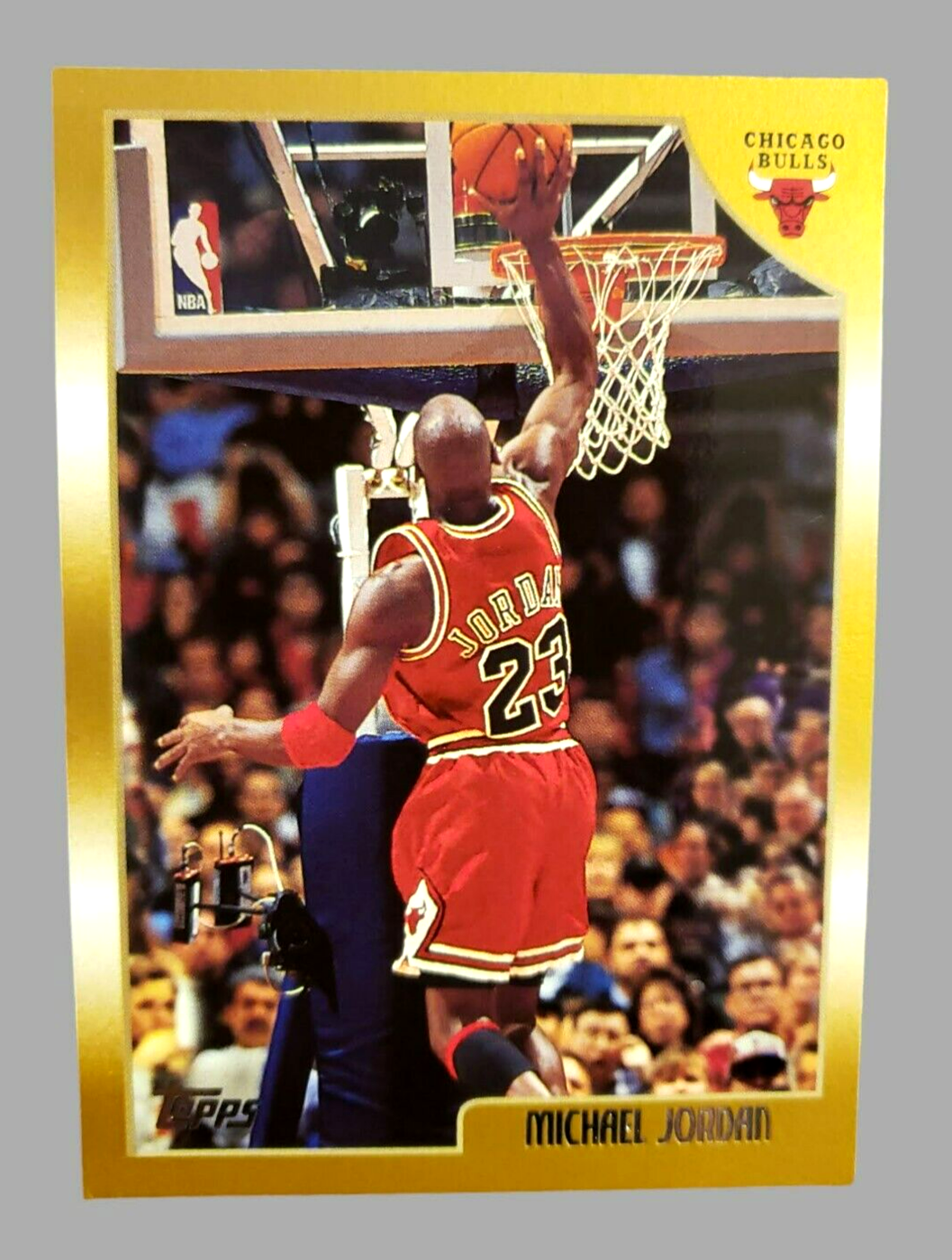 1998/99 UPPER DECK TRIBUTE TO JORDAN NBA BASKETBALL LUNCH