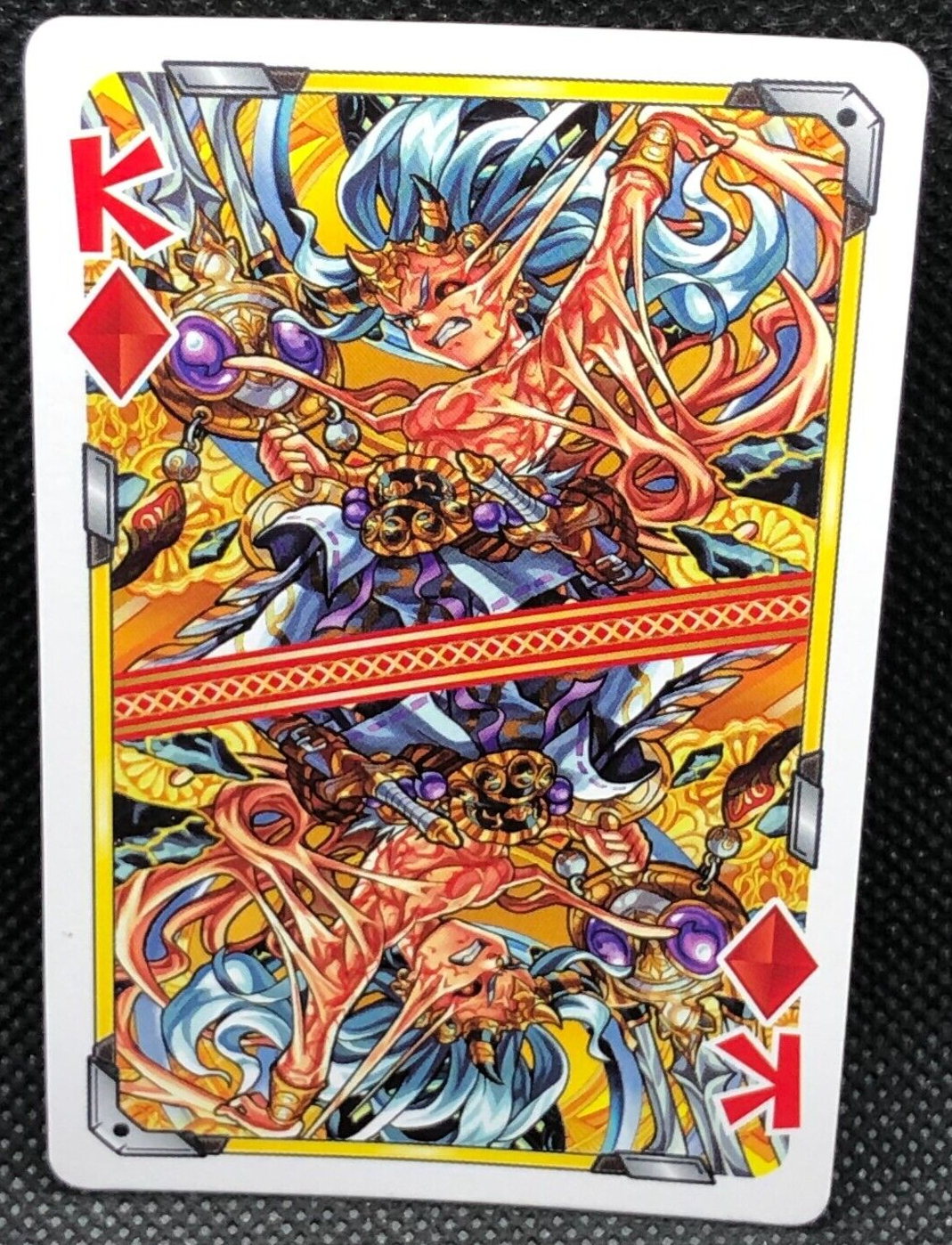 Monster Strike Playing Cards Diamond King Rare Mixi Japanese
