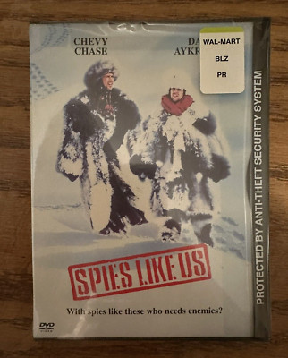''Spies Like Us'' DVD 1998 Comedy Movie Chevy Chase ~ Dan Aykroyd ~ Steve Forrest