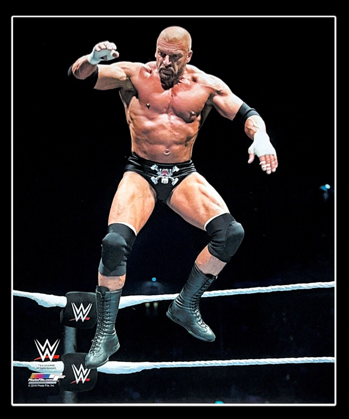 トリプルH直筆サイン入り超特大写真…Triple H…アメリカのプロレスラー