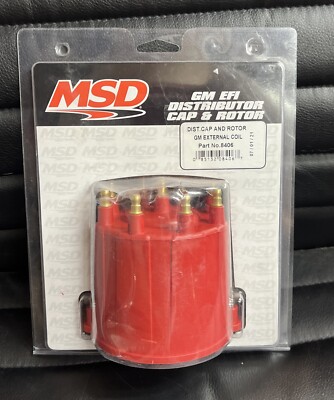 MSD 8406 Distributor Cap and Rotor GM External Coil