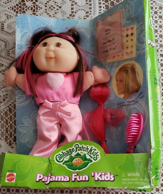 2001 cabbage patch pajama fun Mimi Nell - new in box - read