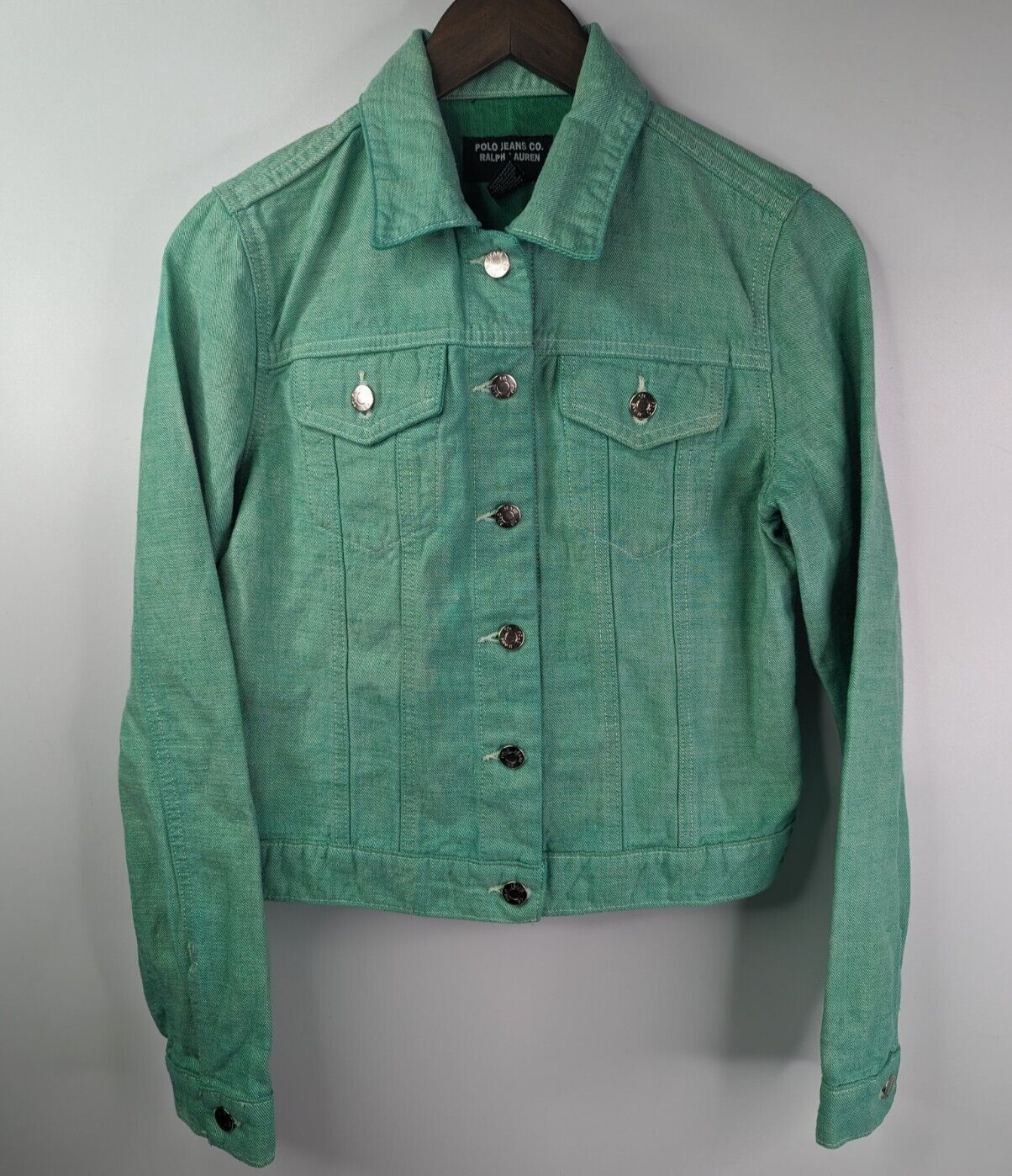 Polo by Ralph Lauren ダークグリーン ジャケット Lサイズ Ralph Lauren ラルフローレン ベースボールジャケット グリーン