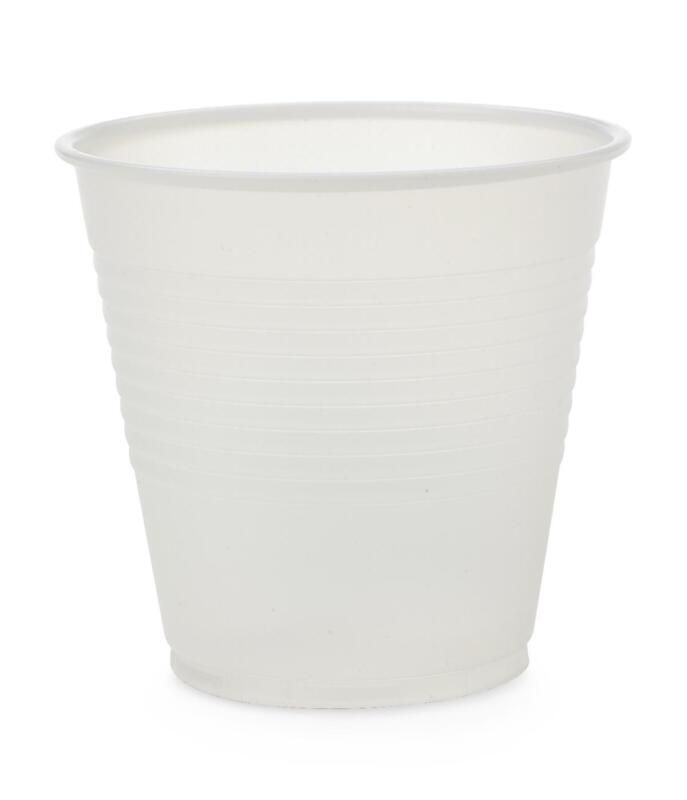 Medline Disposable Plastic Drinking Cups,Translucent,5 oz,Case of 2500-NON03005