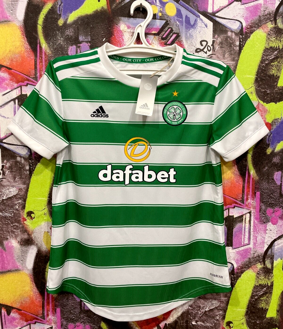 Celtic 2021 2022 Home Shirt Football Soccer Jersey Adidas