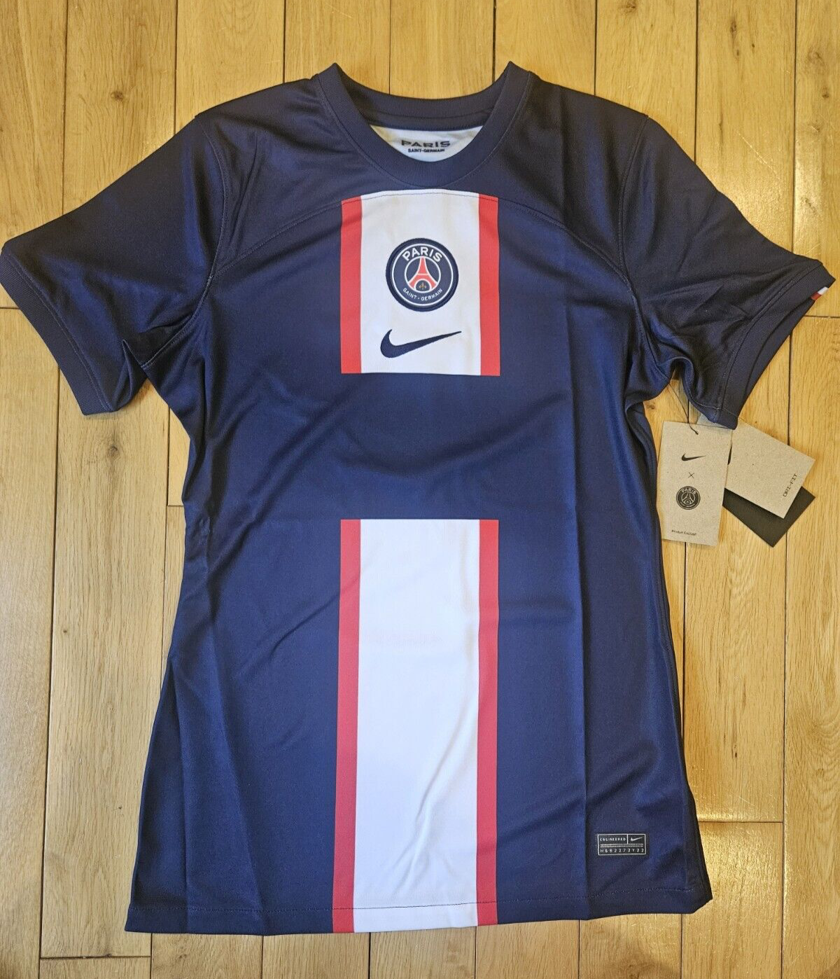 NWT 2022 Nike PARIS SAINT-GERMAIN Football Soccer Home Jersey Kit