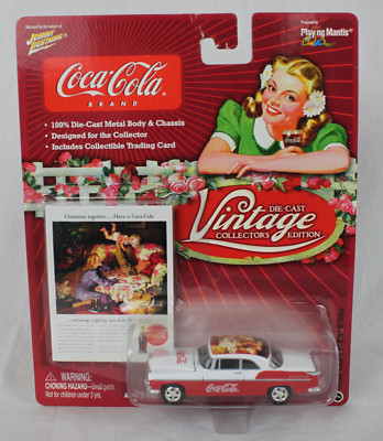Johnny Lightning Coca Cola Coke Vintage Collection '55 Chrysler C-300 Die Cast