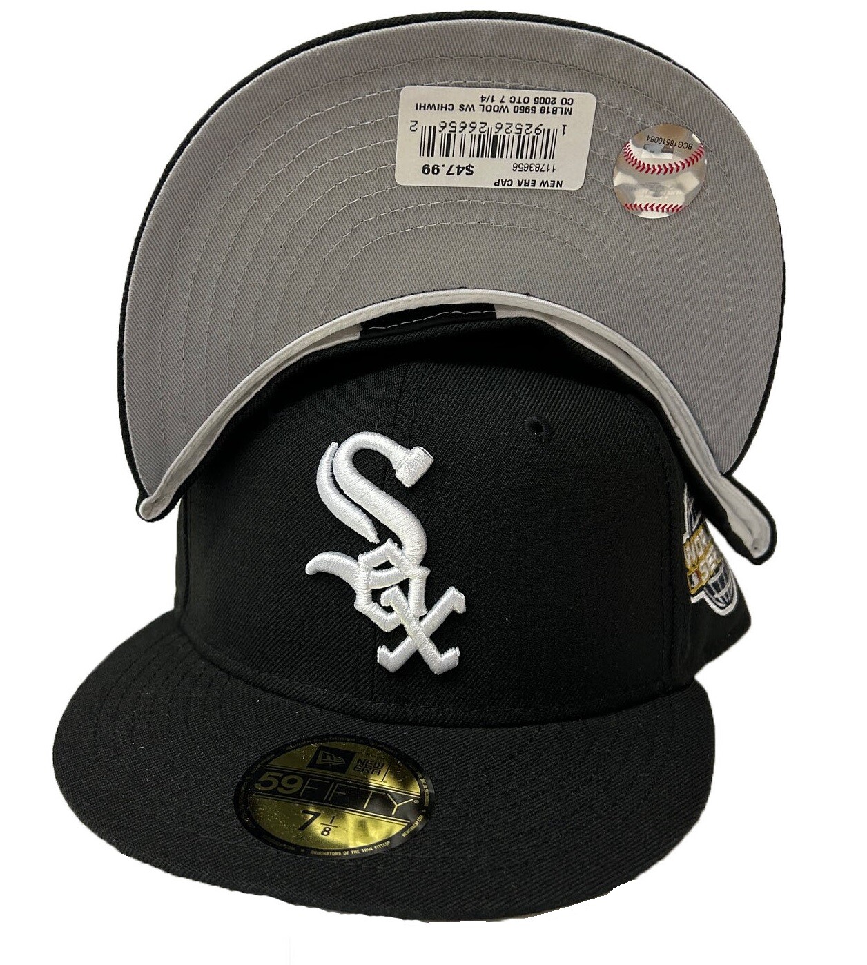Chicago White Sox New Era 2005 World Series On-Field 59FIFTY Chicago White Sox New Era 2005 World Series On-Field 59FIFTY