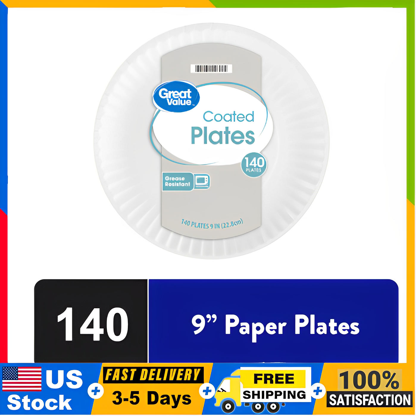 Coated Paper Plates, 9