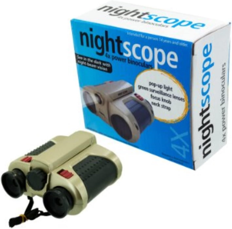 Kids Binoculars Toy w/ Night Vision for Age 3-12 Year Old Boys Girls Educational