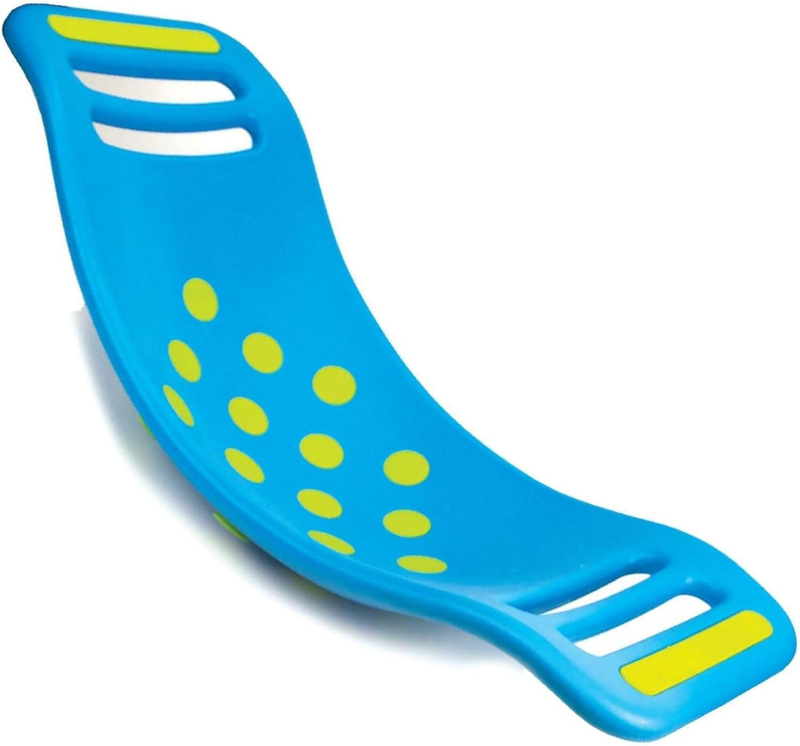 Kids Balance Board Wobble Popper Toy Sensory Popping Exercise Preschool Fun Blue