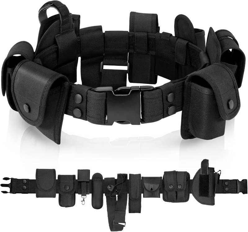 Police Security Modular Equipment System - Molded Duty Belt Set with ...