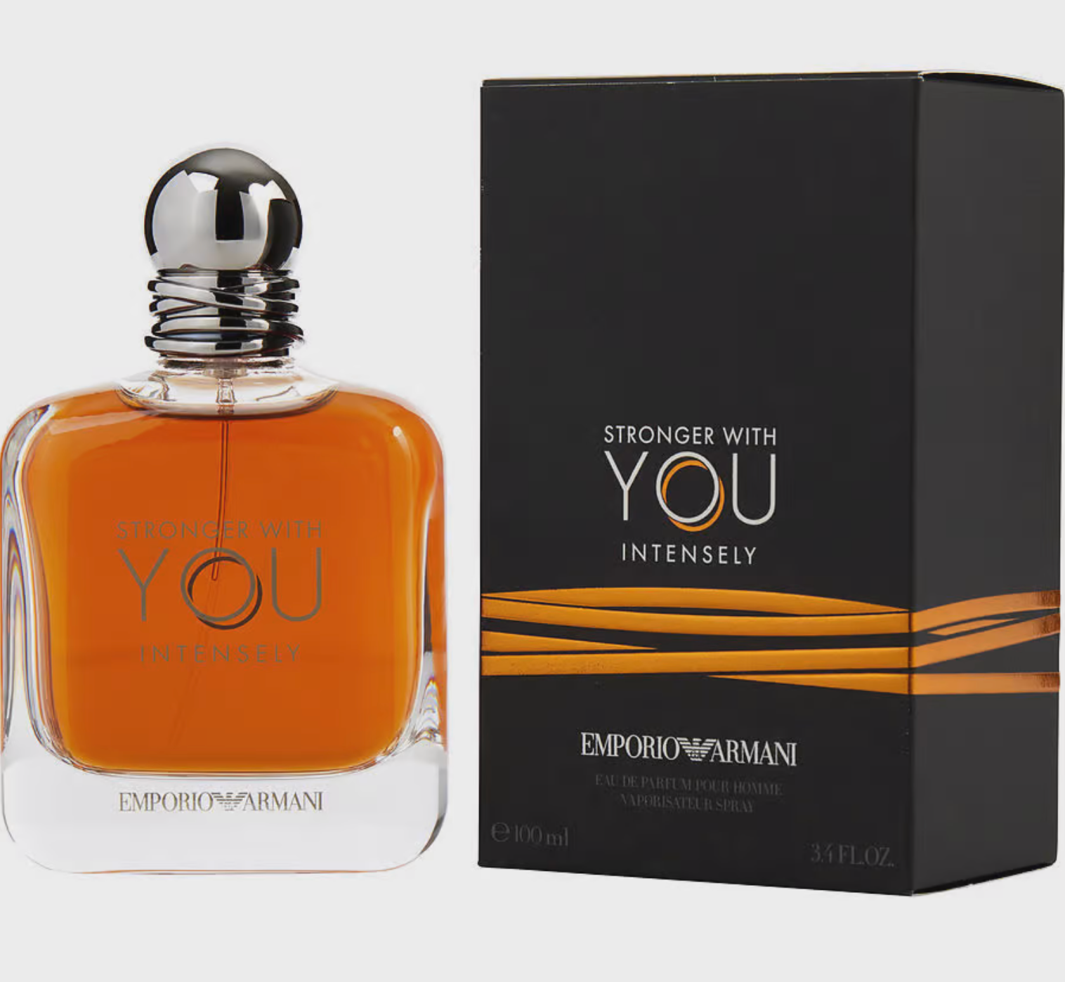 plisseret Viewer båd Armani Stronger With You Intensely 100ml / 3.4 oz Sealed! Authentic!  Finescents! – ASA College: Florida