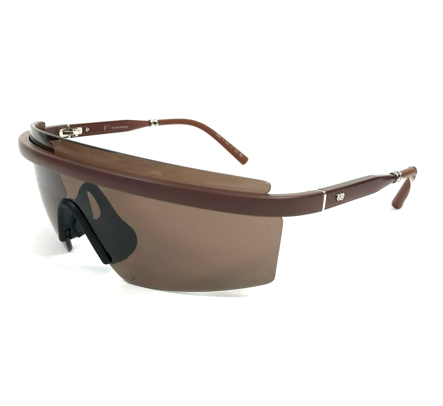 Pre-owned Oliver Peoples X Roger Federer Sunglasses Ov5556s 700253 R-4 Semi-matte Umber In Brown