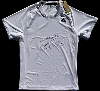Tsitsipas adidas on sale shirt
