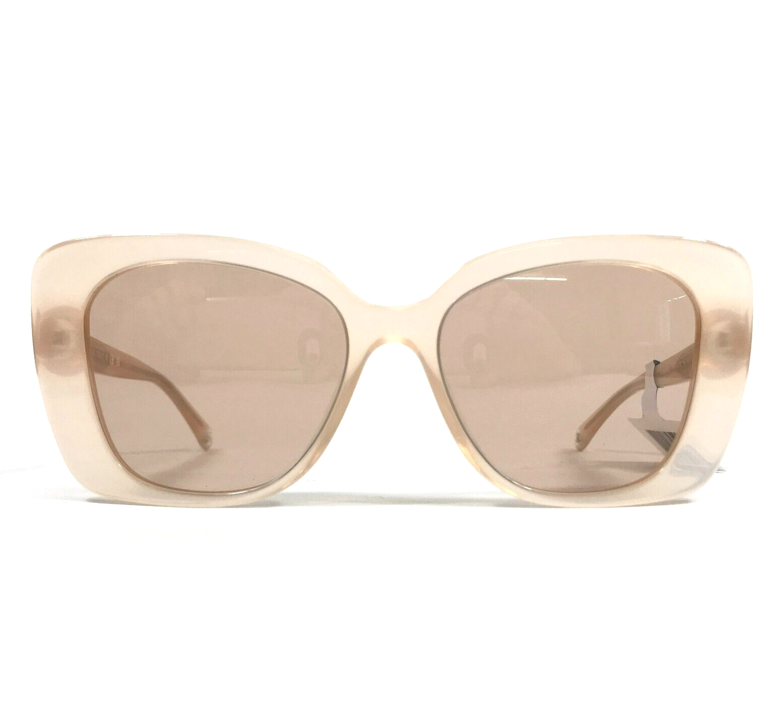 Pre-owned Chanel Sunglasses 5504 C.1732/4b Coral Butterfly Frames W/ Pink Lenses 53-17-140