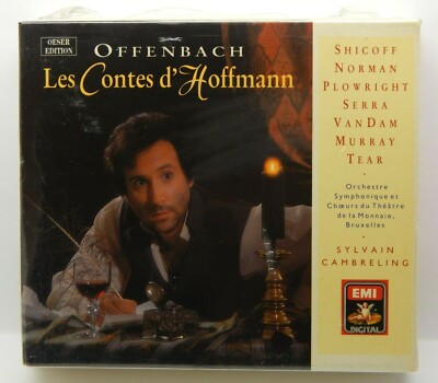 Offenbach: Tales Of Hoffmann ~ New 3-CD Box Set (1988, EMI) Les Contes D'Hoffman
