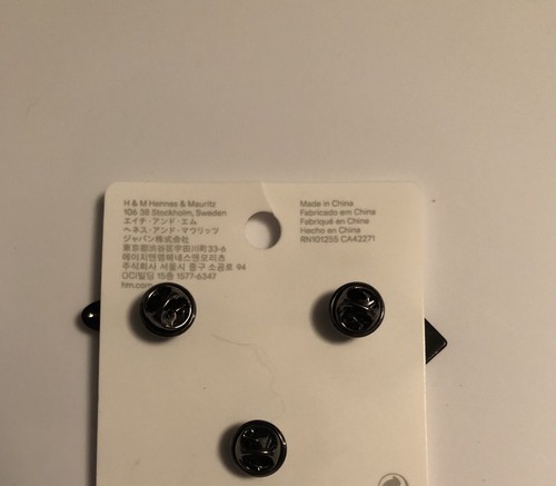 H&M Collectibles| Exclusive Banana Milk Berry Enamel Pin Set 3 Pack