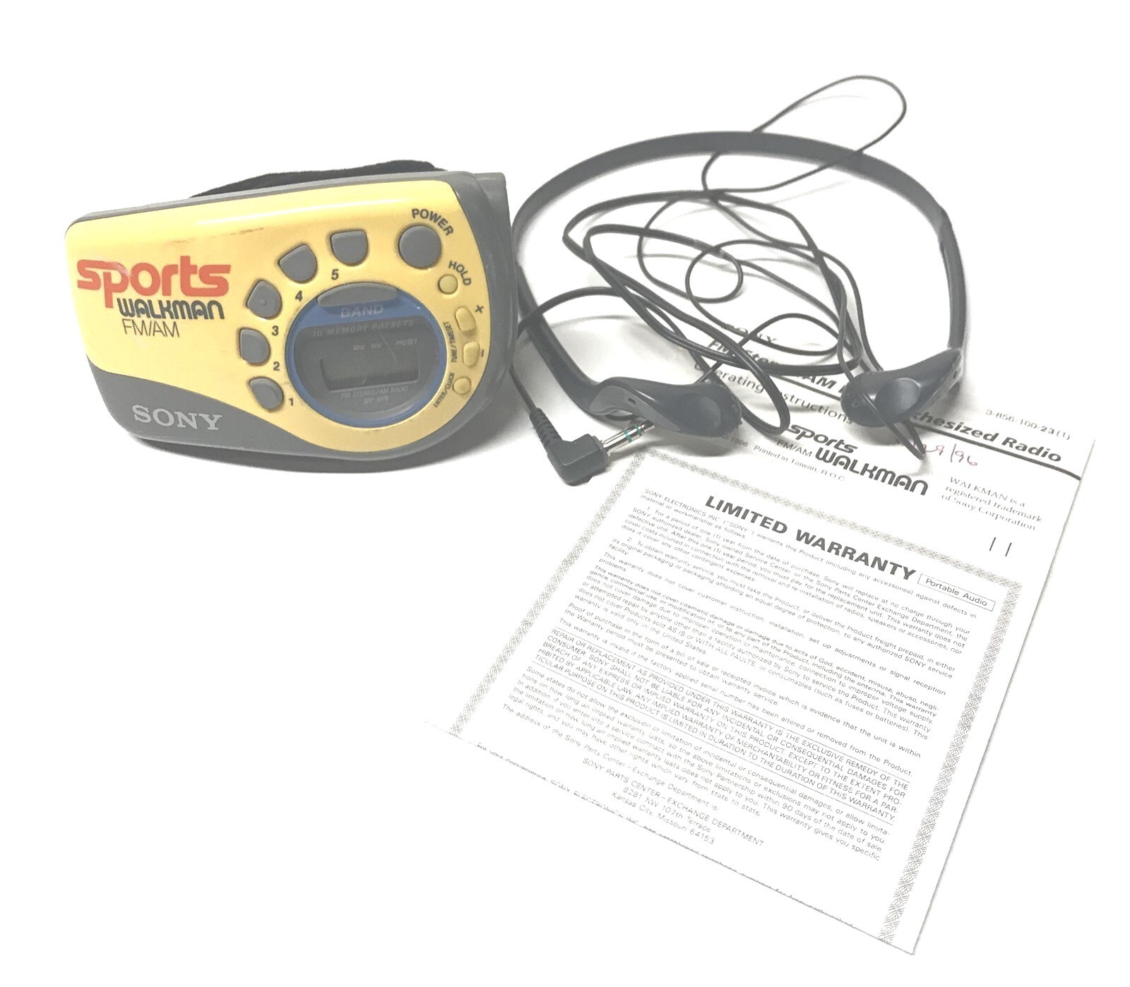 ラジオ・コンポ SONY SPORTS SRF-8 Sony Sports Walkman SRF-8 AM/FM Portable Radio