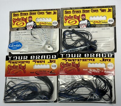 Strike King Swim Jig (Lot of 4)