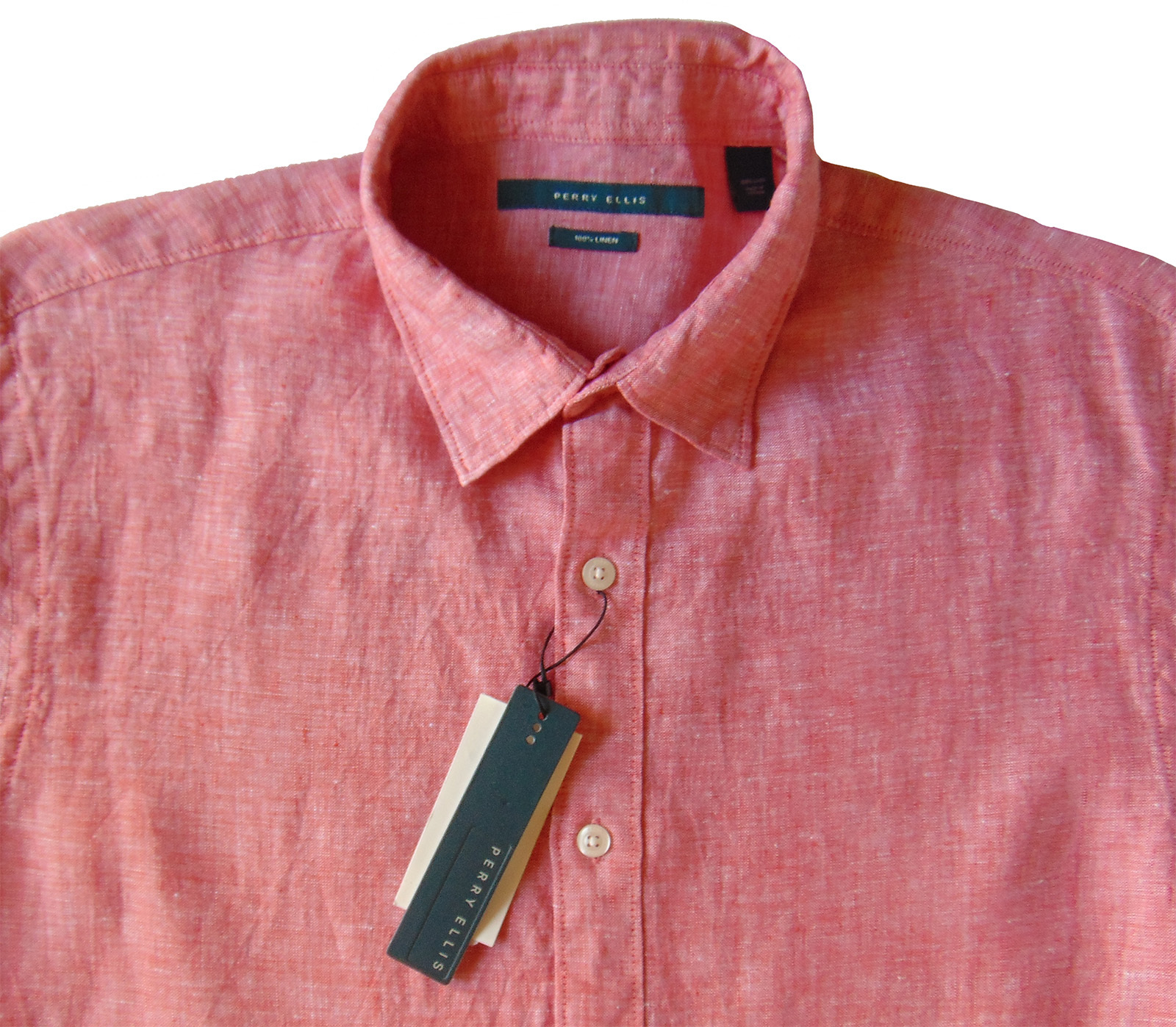 PERRY ELLIS 開襟シャツ Men's PERRY ELLIS 