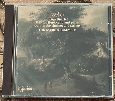 GAUDIER ENSEMBLE WEBER: PIANO QUARTET; TRIO FOR FLUTE, CELLO AND PIANO; QUINTET 