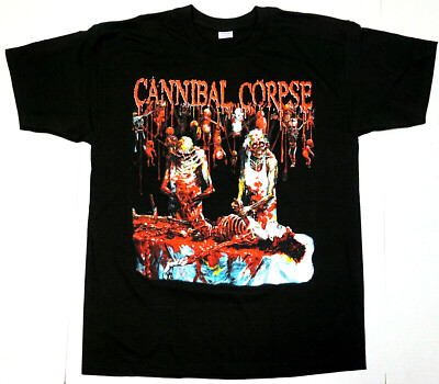 Cannibal Corpse T-shirt Death Metal Tee Men's 100% Cotton Black New