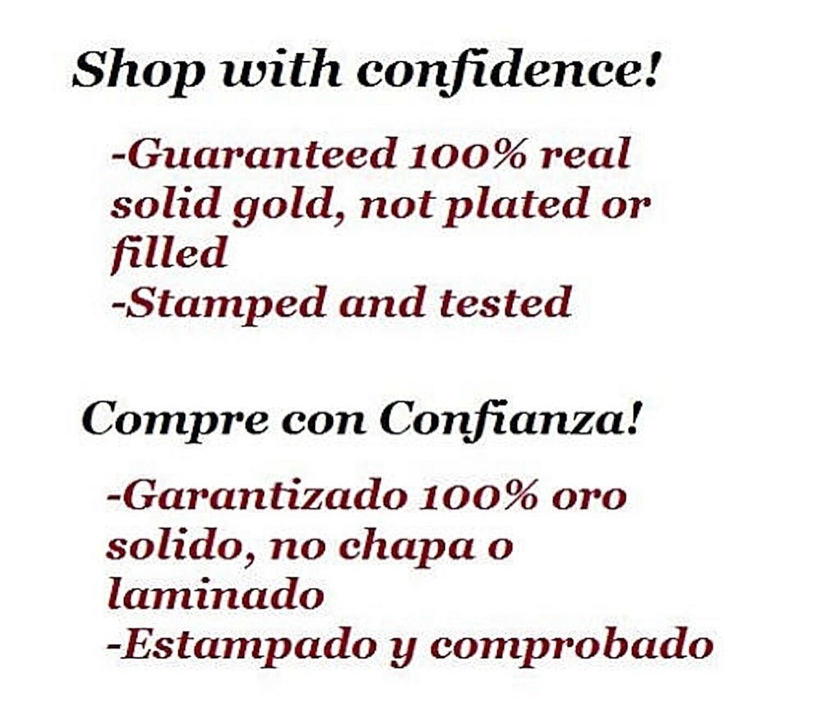 10K Real Gold 2.3mm Curb Chain  7" to 24" - 10k Real Gold Hollow- Unisex - BC124