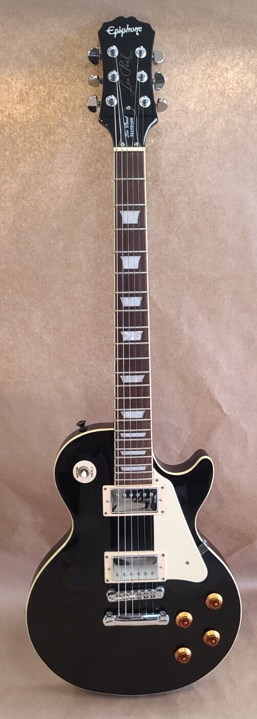 Epiphone Les Paul Standard 60's Electric Guitar Ebony Epiphone Les Paul Standard 60's Electric Guitar Ebony