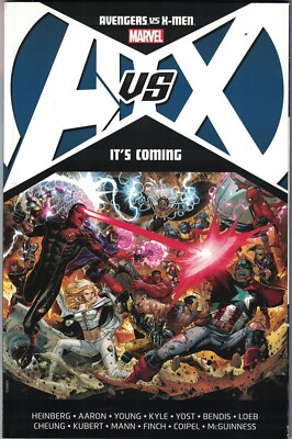 AVENGERS VS X-MEN IT'S COMING TP TPB $19.99srp Bendis Jeph Loeb Finch NEW NM