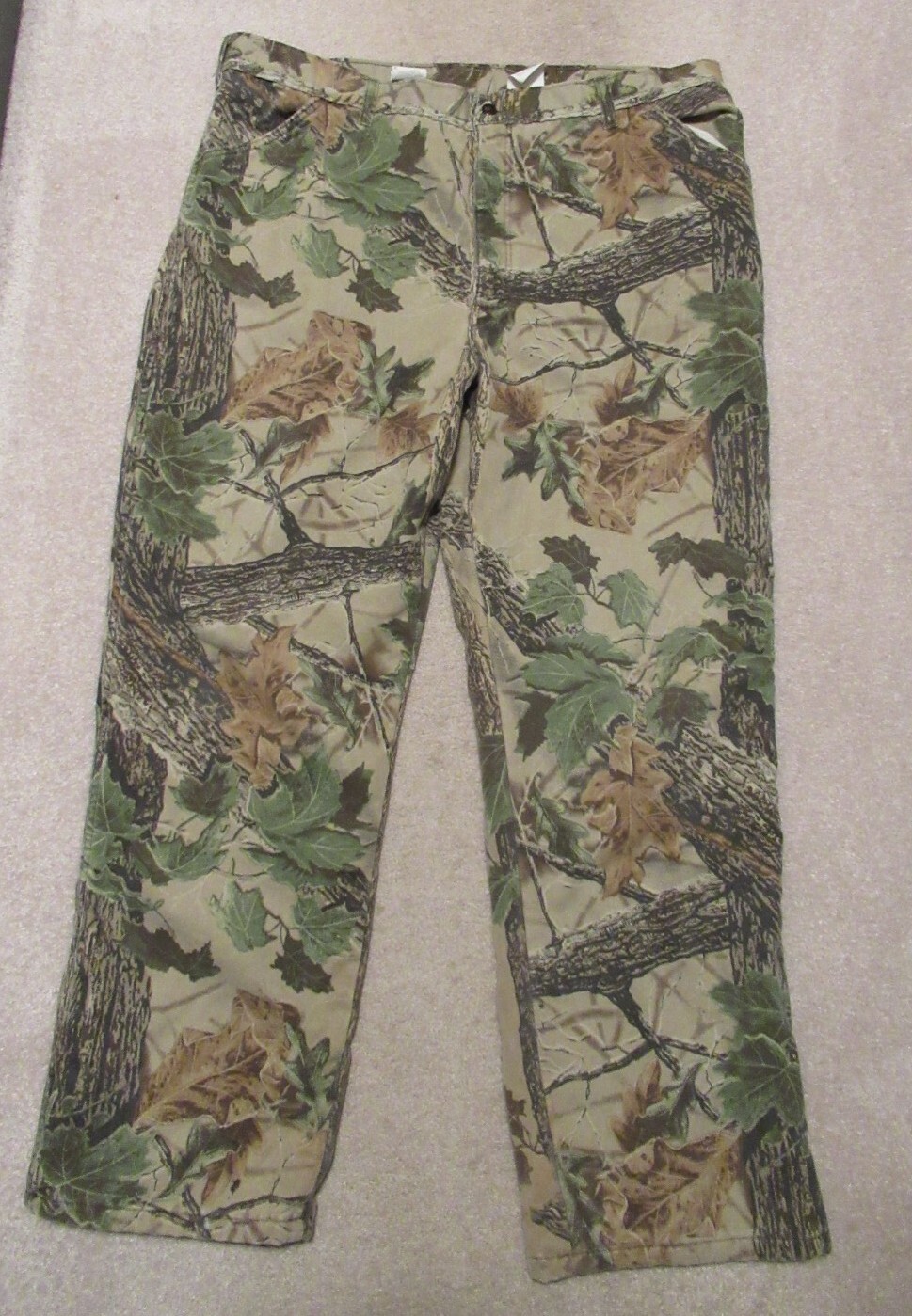 Duxbak リアルツリーハンティングパンツ/古着/実寸W34L30 古着 ダックスバック Duxbak 迷彩柄 リアルツリーカモ ロング
