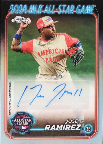 2024 Topps Chrome Update Series - Jose Ramirez #ASGCA-JR