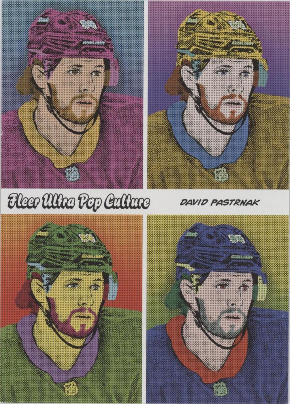 2021-22 Upper Deck Fleer Ultra - David Pastrnak #PCA-2