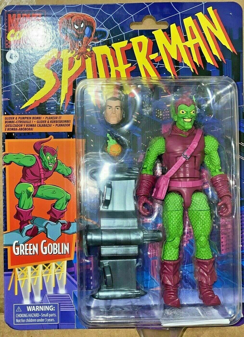 Купить Фигурки героев комиксов Marvel spider/man Retro GREEN GOBLIN ...