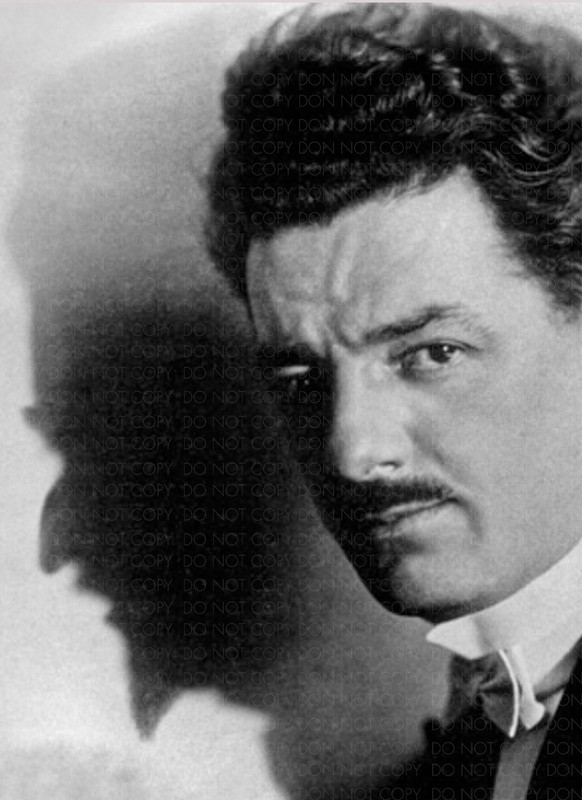 HARRY BLACKSTONE SR. DEVILISH PUBLICITY PHOTO / Archival Magician Photo Reprint